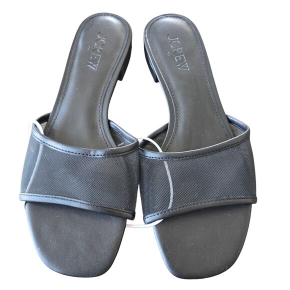 J. Crew Factory Mesh Slide Sandals Size 5 NWOB - Picture 1 of 7